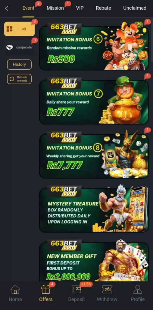 663Bet Game Download