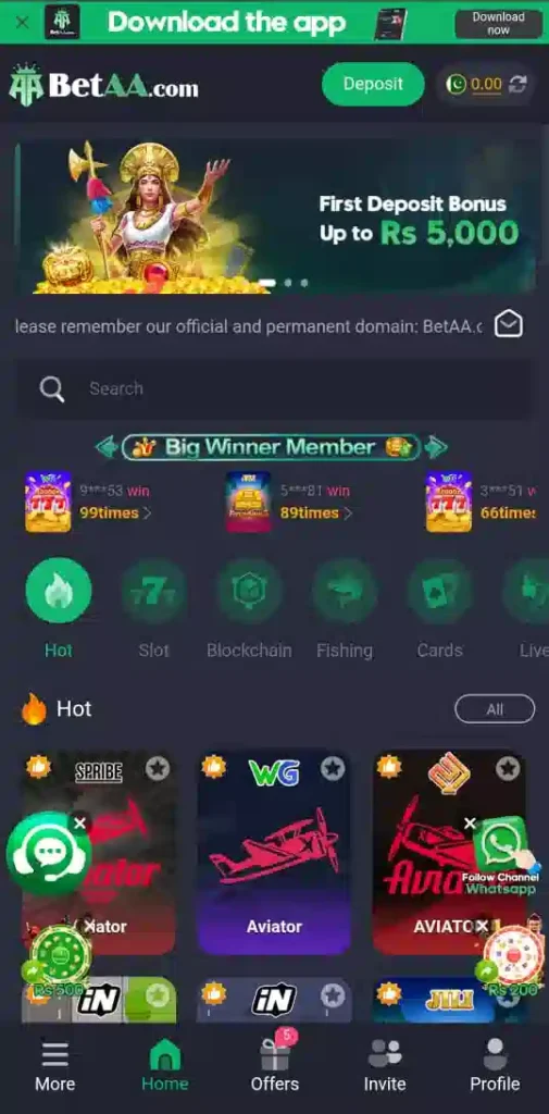 BetAA Game Download